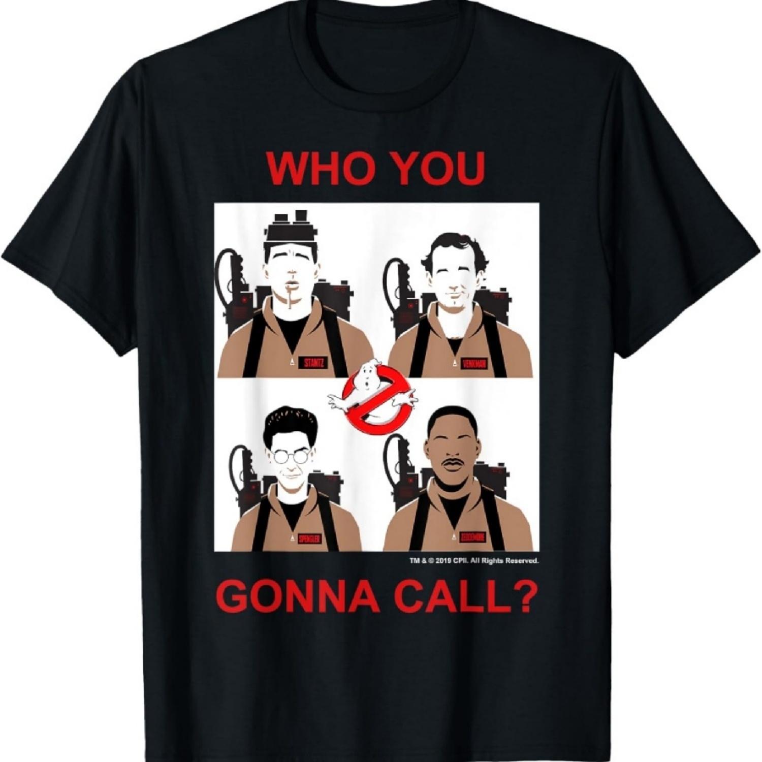 Охотники за привидениями Кого вы позовете Групповой снимок Панели Футболка S