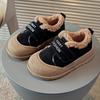 Children Shoes New Style Winter Warm Soft Soled Casual Fur Shoes Trendy Versatile Outwear Antiskid Cotton Shoes Zapatos De Niña
