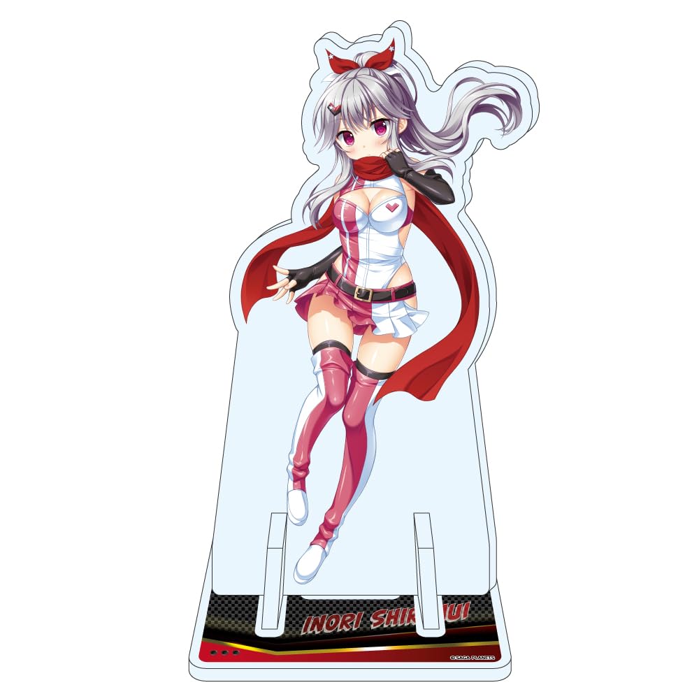 

Midobiyo Hanasaki Work Spring Original illustration of Shiranui Inori RQvar. Large acrylic stand H300 x W150 x D5mm