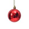 50pcs Multi-Color Christmas Tree Ornaments: Mixed-Style Plastic Balls