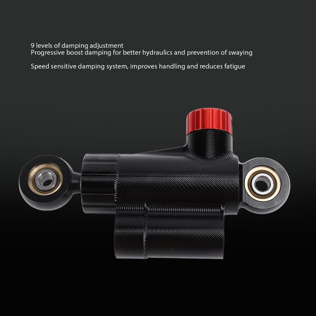 Motorcycle Steering Damper Stabilizer CNC Aluminum Alloy Adjustable Safe Control Enhanced Stability for Motorbikes Accessories