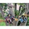 Vintage Wooden Halloween Decor Props: Witchy Haunted Decor (3 Pcs)