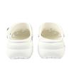 Crocs Classic Platform Clog BNK Sour Lemon Dream Star Summer French Line Girly Sweet Cool Hole Shoes Women's Green & White