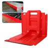 L Shaped Baffle Flood Barrier ABS Reusable Multifunctional Emergency Flood Box Wall for Garage Basement