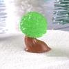 Cute Luminous Cartoon Small Tree Micro Landscape Gardening Ornament DIY Transparent Resin Accessory