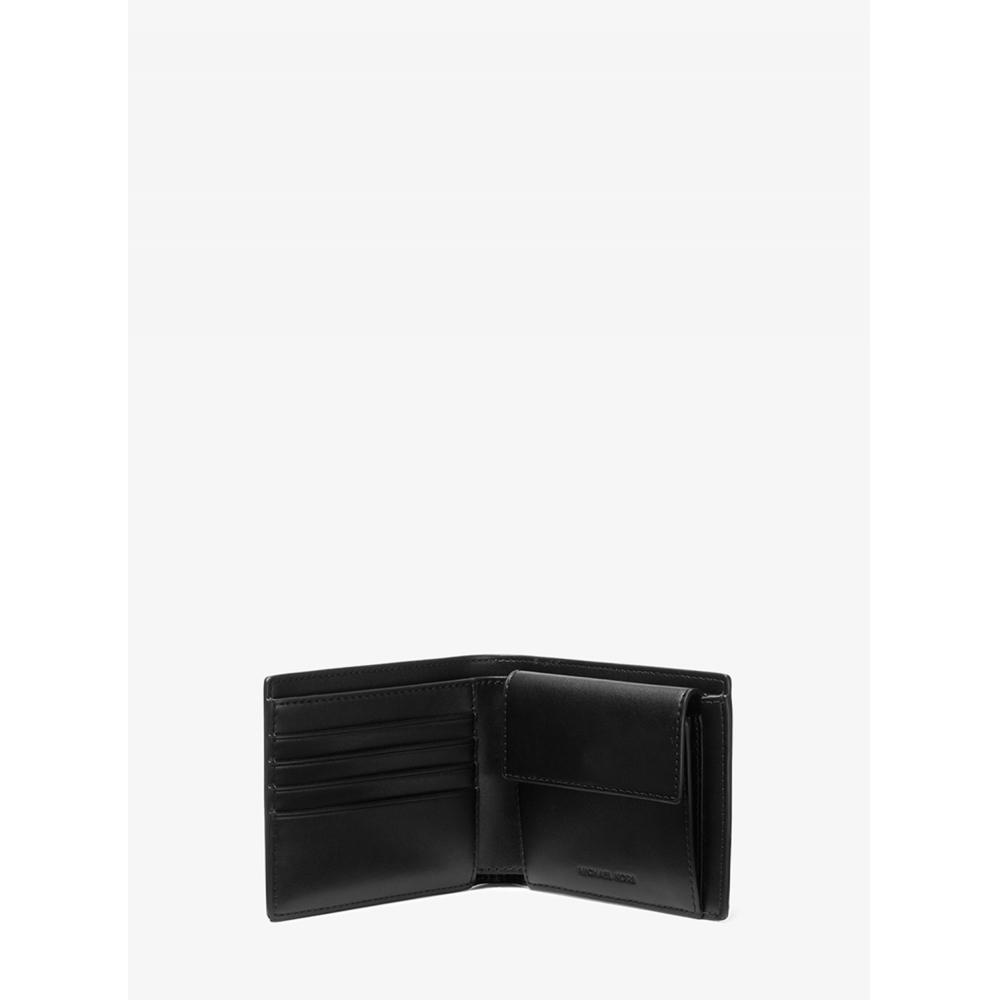 Michael Kors Cooper Bilford Wallet With Coin Pocket 36s5lcof3u1 Black