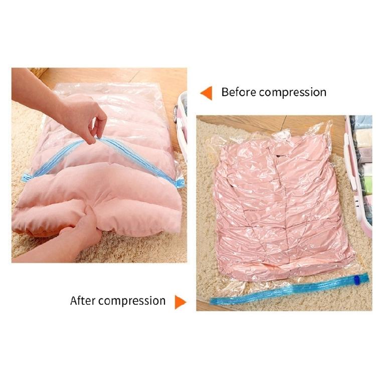 Travel Essential Compression Bags, Vacuum Packing Space Saver Zipper Bag