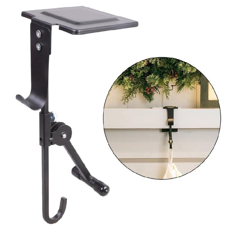 Strong Stylish Fireplaces Stocking Holders Home Accessory for Christmas Mantels Decoration and Iron Garlands Clip