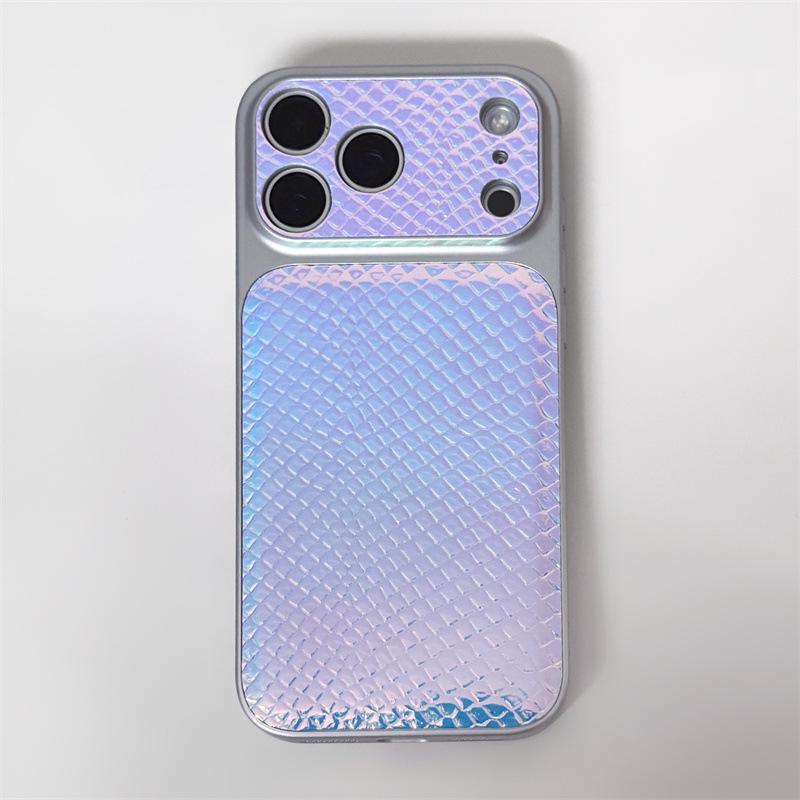 Laser Snake Print Anti-Drop Case for iPhone 15/14 & 17/16 PROMAX