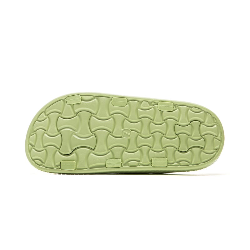 Li Ning Slip Resistant Abrasion Resistant Slip Resistant Abrasion Resistant Slide Slippers Women's Turquoise AGAV014-9