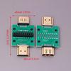 Hdmi A Type Male To Female Test Board Mini Connector With Board Pcb 2.54Mm Pitch Dp Hd A Female To Male Adapter Board