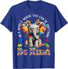 In A World Where You Can Be Anything Be Kind Autism Elephant T-Shirt Inspirational Kindness Tee Cute Fashion Graphic Outfit Gift
