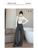 2026 Spring High Waist Slimming Modal Pants - Versatile Casual Black for Women