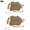 FGJ Molle Dog Training Vest Outdoor Dog Clothes Adjustable Trainning Clothes 600D Nylon Fabric