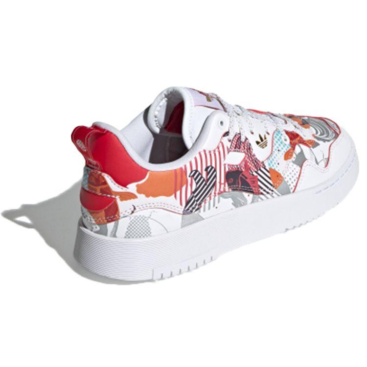 Adidas  Supercourt XX Chinese New Year Women Sneakers White Cloud-White Scarlet S24185