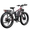 Vélo Électrique DUOTTS S26 26" Pneus Larges Moteur 750Wx2 Entièrement Suspendu Vélo Électrique Adulte 48V 20AH Écran LCD Charge Max 150Kg