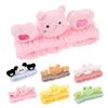 Lady Headband Cartoon Animals Thick High Elasticity Fluffy Sports Face Washing Sweat Absorption Bathing Lady Hair Band Hair Accessories