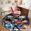 Michael Jackson Print Round Rug, Washable Floor Carpet, For Entryway Dorm Laundry Room Office Study, Home Decor Birthday Christmas Gift