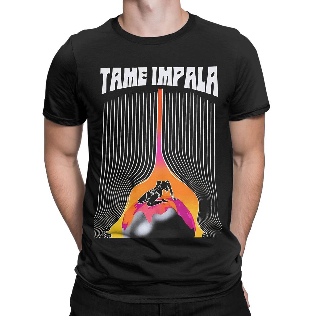 Tame Impala rock metal band Printed T Shirt for Men Women  Cotton  Tee Shirt Clothing