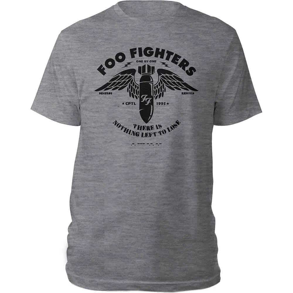 Officially licensed Foo Fighters Stencil There is Nothing Left to Lose T Shirt 2XL