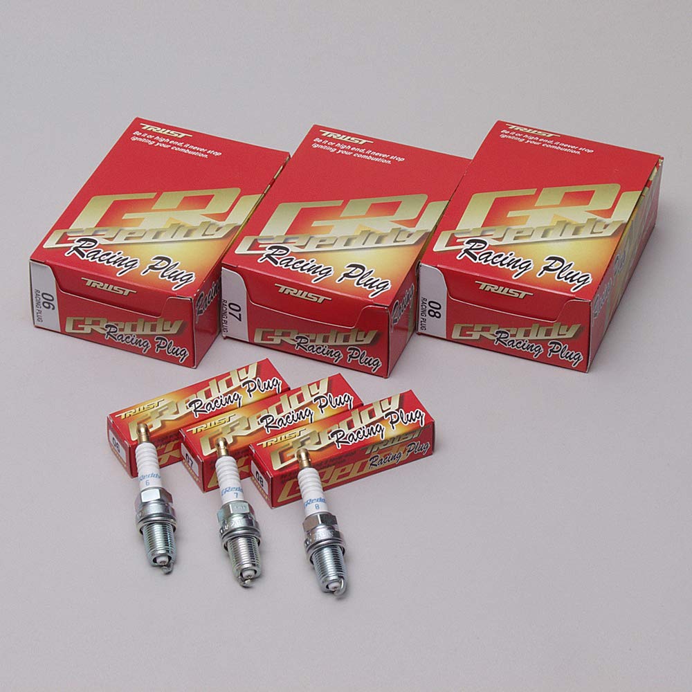 

TRUST GReddy Racing Spark Iridium ISO Heat Value 1 13000078 Plugs, Tune, Type, 8, Plug,