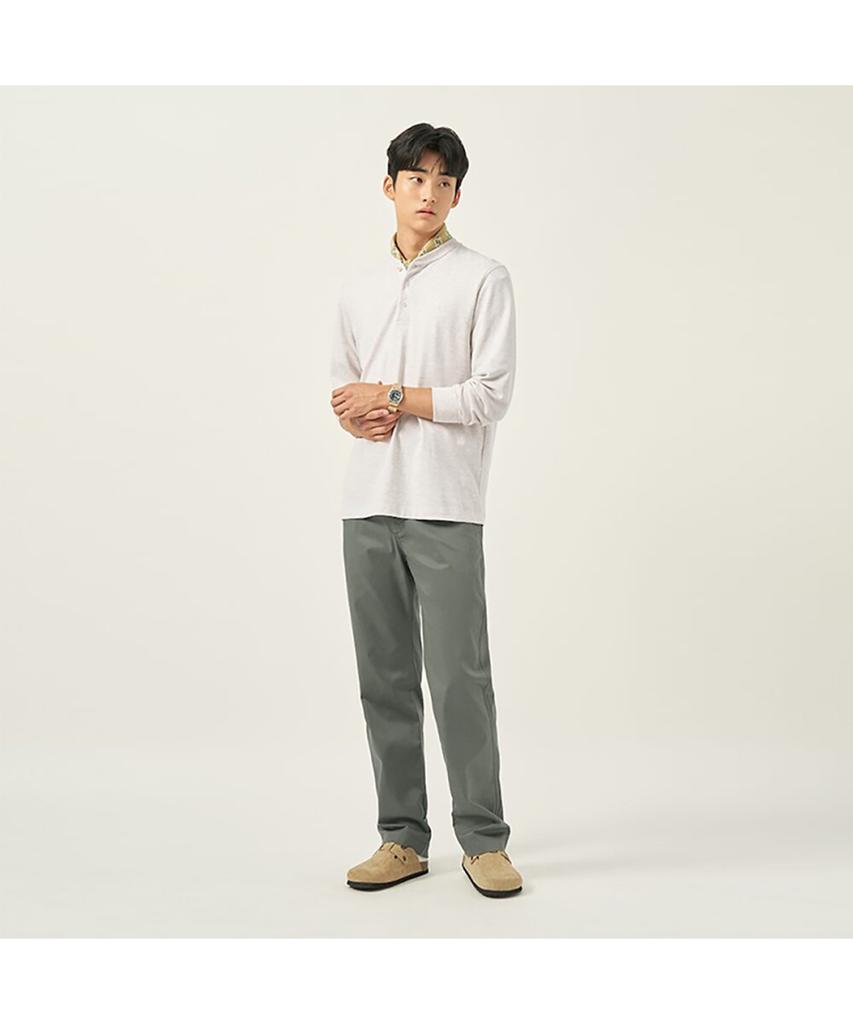 Binpolmen Chino Comfort Fit Pants Khaki