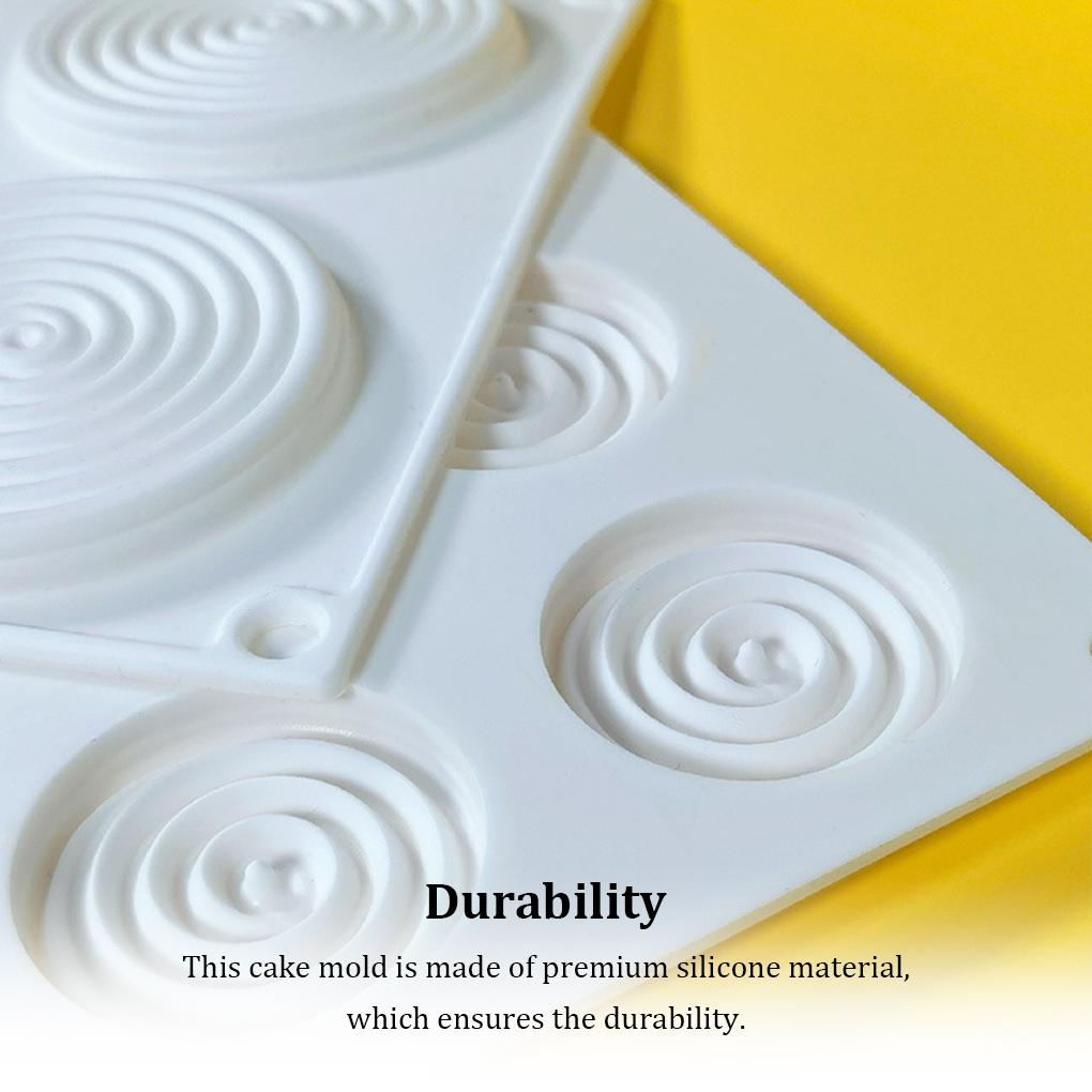 Kuchenform Keksschneider DIY Requisite Flacher Zylinder Dekorationswerkzeug Sammlung Form Antihaftbeschichtet Keine Grate Backzubehör