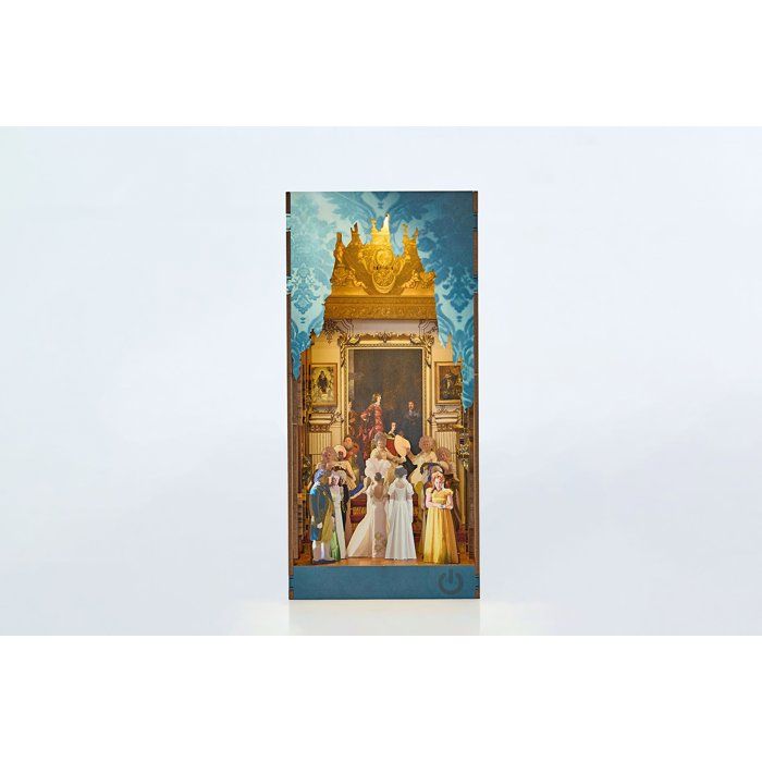 Book Nook - Bausatz DIY 3D-Modell Buchregal - REVELL - Tiny Adventures - Bridgerton - Der Herzog und ich - LED