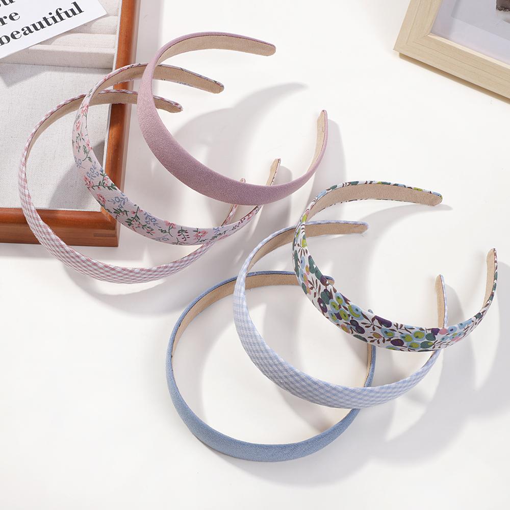 5pcs Set Fashion Women  Headdress Cloth Hair Bands Headband Girls Hairband Hair Hoop Female Hair Accessories Headwear