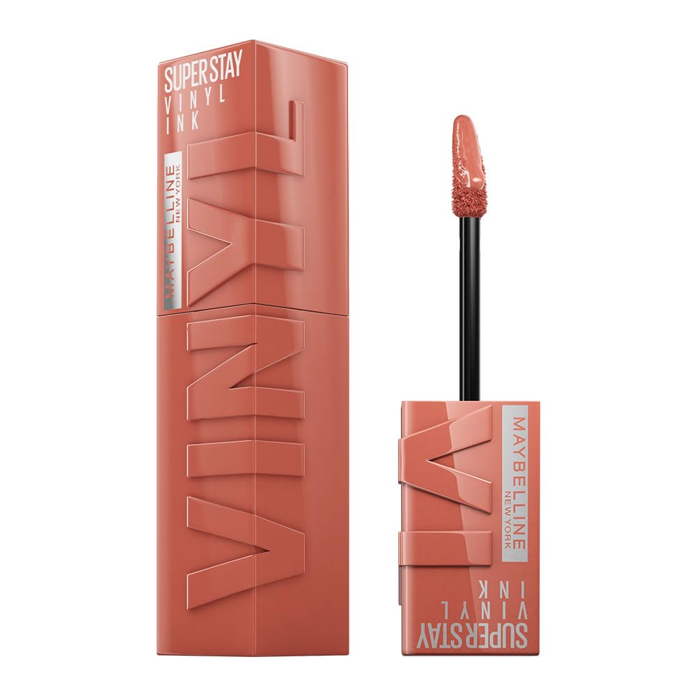 

MAYBELLINE Lip SP Stay Vinyl Ink 105 Orange Lipstick
