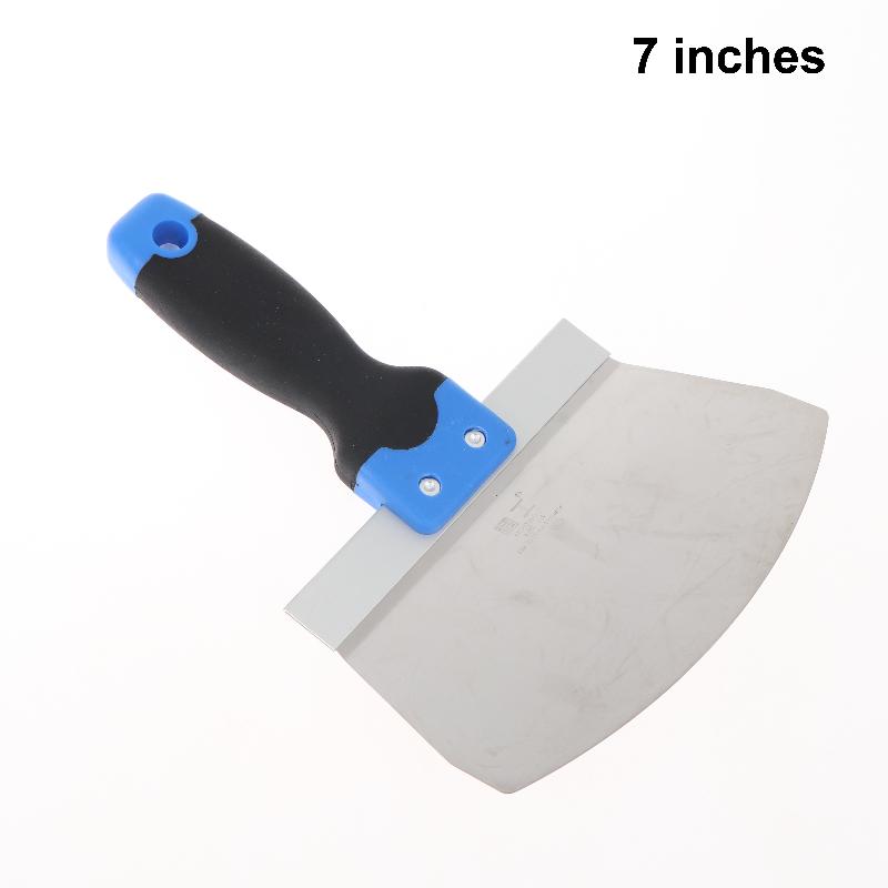 Stainless Steel Paint Scraper High Quality 4 Inch Putty Knife with Comfortable Grip Handle for Wallpaper Removal and Cleaning