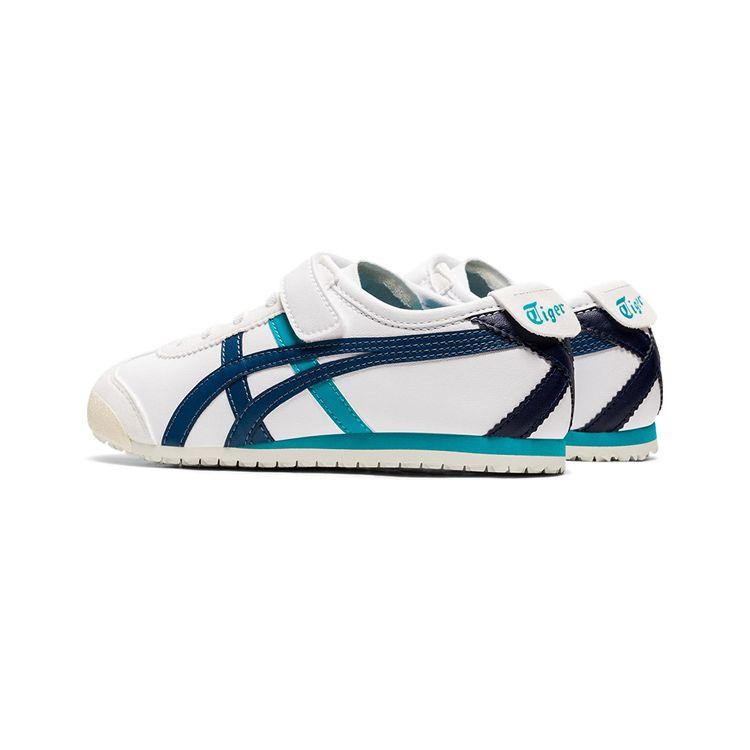 ONITSUKA TIGER Mexico 66 Non-Slip Durable Low-Top Sports Casual Shoes Kids Sneakers White Blue 1184A049-104