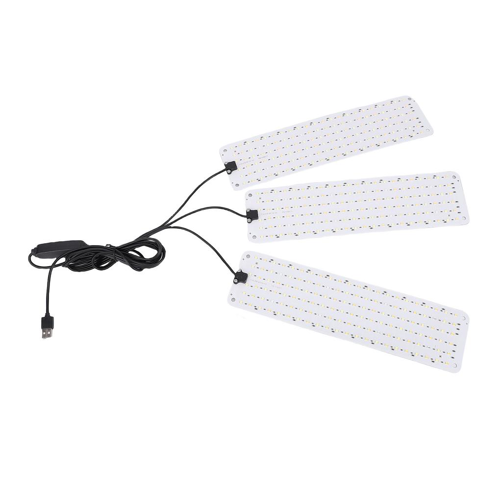 LED Grow Lights Full Spectrum Indoor Plant Growing Lamp Timer Function High PPFD Energy Saving