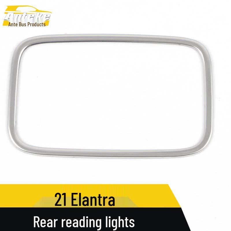 Rear Reading Light Decorative Frame for 2021 Elantra Car Roof