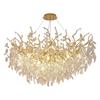 Elegant French Crystal Chandelier: K9 Aluminum Art Lamp for Living, Dining, and Bedroom