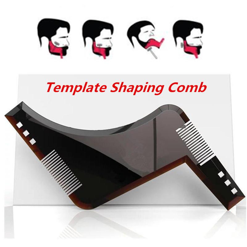 Men's Beard Comb Sideburn Styling Comb Belt Brush Full Beard Trimming Comb Beard Styling Comb Makeup Comb