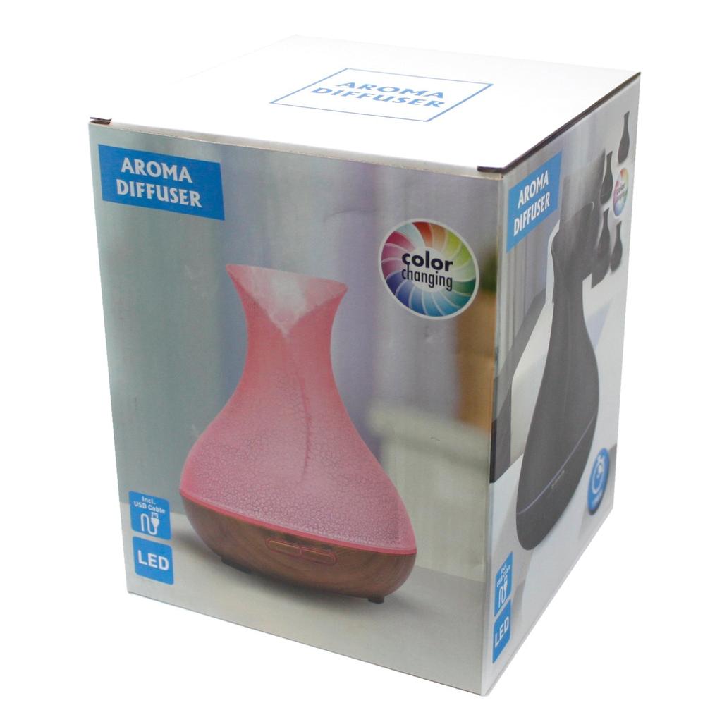 Ultrasonic Essential Oil Diffuser 400ml USB Timer LED