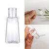 10pcs/lot 30ml Trapezoidal Empty Hand Sanitizer Bottles Refillable Plastic Container Transparent Gel Bottle Cosmetic Bottles