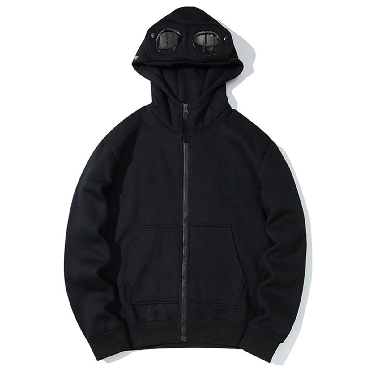 

Твердые, новые модные толстовки Y2k для женщин, осень-зима, с длинным рукавом, свитера, винтажные повседневные уличные спортивные пальто M чёрный