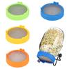 86mm Sprouting Jar Lid Seed Sprouter Germination Screen Covers Plastic Germination Tray Strainer Mesh Cap Bracket Sprouts Lid