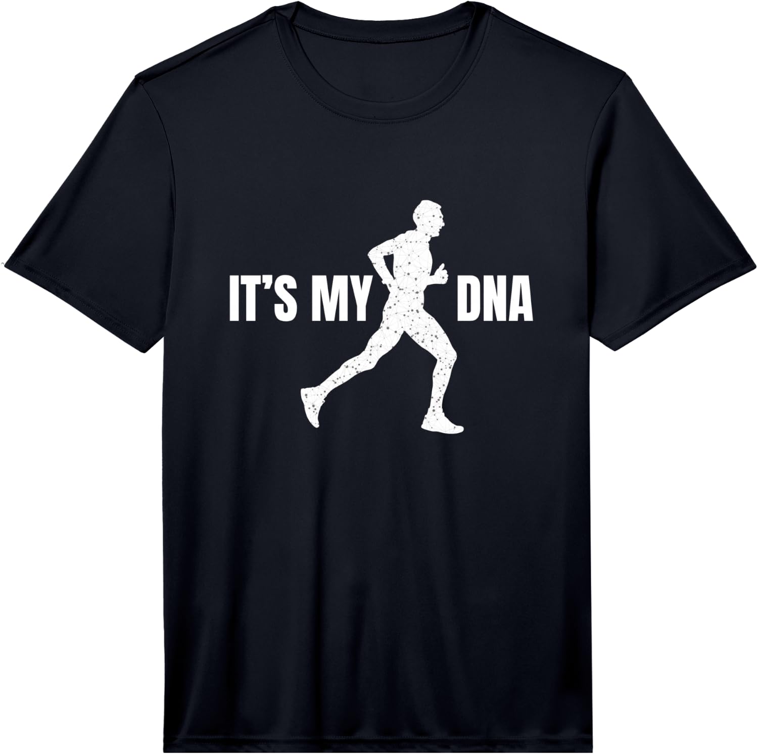 Running is IT My DNA Funny Gift Fun Performance T-Shirt Unisex T-Shirt L