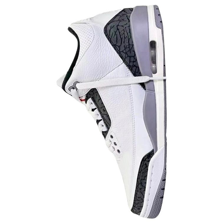 Air Jordan 3 Retro Cement Grey Pánské tenisky Bílá Summit-White Fire-Red CT8532-106