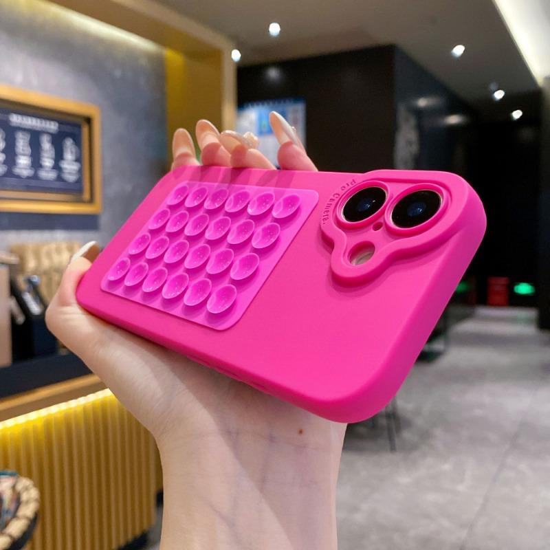 Ins Style Suction Cup Phone Case For Iphone Back Cover