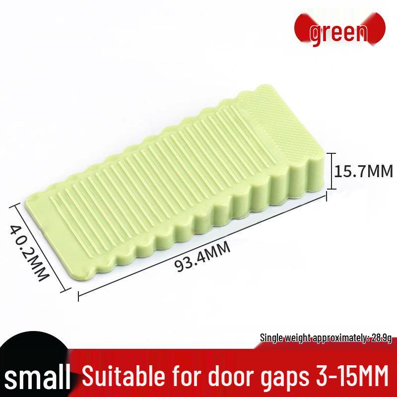 Windproof, Punch-Free Anti-Collision Door Stopper - Rubber Safety Stop for Home Doors