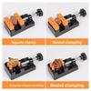 Mini Universal Flat Clamp with Parallel Table Pliers for Watch Repair, Sculpture Craftsmanship Jewelry DIY Carving Tools
