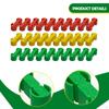30 Pieces Train Track Connectors Adapter Early Learning Educational Toy City Scene Railway Accessory