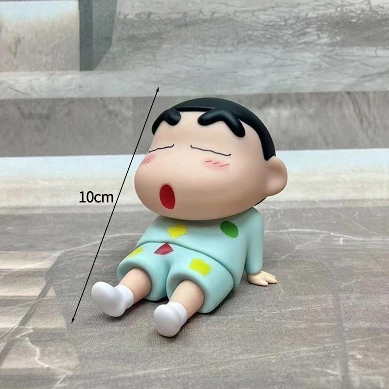 Crayon Shin-chan Handyhalter Handyständer Schreibtischornament Schreibtischfigur Schreibtischzubehör Cartoon-Ornament