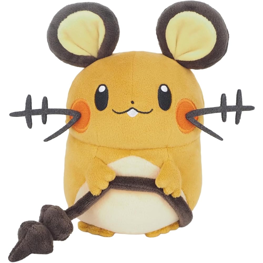 

Sanei Boeki Pokmon All Star Collection Dedenne Plush Toy 10x10x16cm Soft Stuffed Animal