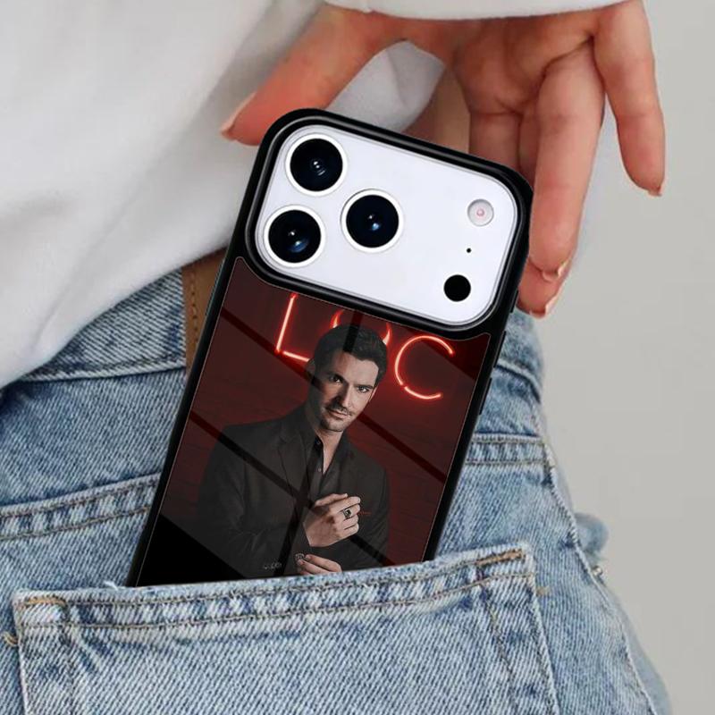 Lucifer Serie TV Phone Case for iPhone 17ProMax 12 13 14 15 16e 17 Pro Max Plus Air Cover