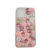 Lux Rhinestone Rose Flower iPhone Case: Drop-Proof, Full Coverage, Compatible with iPhone 13, 14, 15, 16